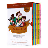 One story a day in Canada a story 12 volumes boxed junior high school English original books teenagers extracurricular reading bridge books grinding ears English picture books original audio
