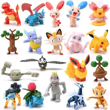 5ซม. Original Takara Tomy Pokemon Figuras De Ação Brinquedos Pikachu  Charmander Blastoise Chimchar Chikorita Modelo Dos Desenhos Animados  Crianças Brinquedo Presente