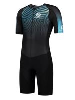 cudomotus new mens short-sleeved triathlon summer roller skating suit jumpsuit mountain bike riding suit