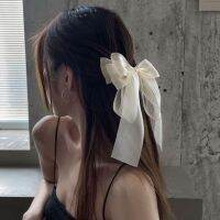 เกาหลีใหม่ Big Bow Hairclip ผู้หญิง Grenadine Hairpin แฟชั่นอุปกรณ์เสริมผมโบว์ผมคลิป