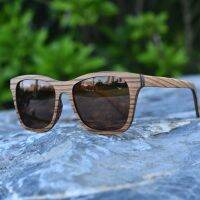 BOBO BIRD Top Brand Polarized Round Men Sun Glasses Zebra Wood Women Sunglasses Retro Wooden Handmade Original Gift Dropshipping