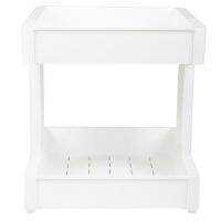 ชั้นวางอเนกประสงค์ 2 ชั้น KECH 35.5x39.5x42.5 ซม. PLASTIC RACK KECH IN SPACE 2-TIER 35.5X39.5X42.5CM