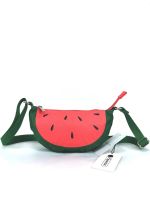 Guinness confirmed new fashion leisure fun cute inclined bag mobile phone bag printed cartoon watermelon bag 3918