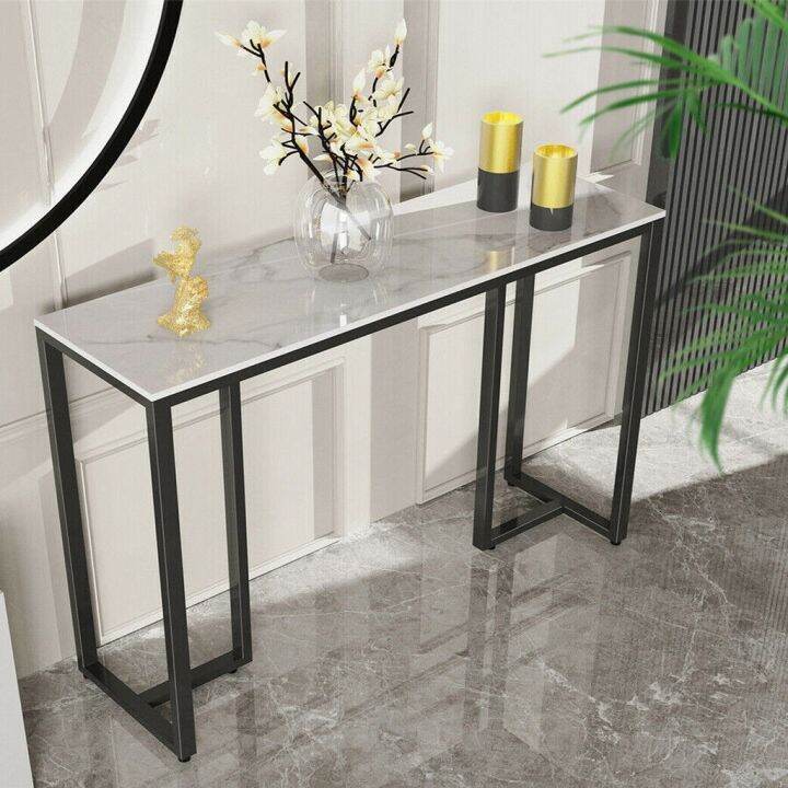 Nordic Modern Slim Narrow Hallway Console Table Hall Entryway Furniture