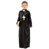 7C131 ชุดบาทหลวง ชุดแม่ชี นักบวช Dress for Children The Pastor The nun Priest suit Career Costume Halloween Cosplay Fancy Outfit