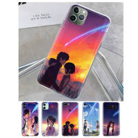 T-187 Your Name โปร่งใส อ่อนนุ่ม ซิลิโคน TPU เคสโทรศัพท์ หรับ iPhone 13 14 G9 Moto 12 G8 Play Mini SE Power Max Plus Pro