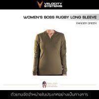 Velocity Systems - Female Rugby Long Sleeve [Ranger Green] เสื้อเชิ้ตแขนยาวสำหรับผู้หญิง น้ำหนักเบา