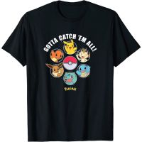 Kids T-Shirt cartoon Pokémon（Eevee Mewtwo Gengar Squirtle Charmander Bulbasaur Jigglypuff  and Pikachu） graphic Tops Boys Girls Distro Age 1 2 3 4 5 6 7 8 9 10 11 12 Years