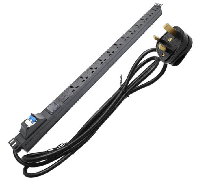 PDU power strip Rack Power Distribution Unit 12AC Outlets Surge Protection Circuit