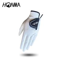 HONMA ถุงมือถุงมือกอล์ฟกันลื่นสำหรับผู้ชาย,ถุงมือกอล์ฟแฟชั่นกันลื่นทนทานต่อการฉีกขาดป้องกันแสงแดดสำหรับผู้ชาย