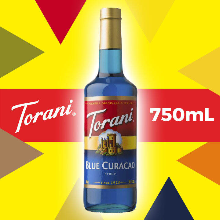 Torani Blue Curacao Syrup 750ml Glass Bottle Lazada PH