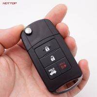 yonggax 2/3/4 Buttons Folding Flip Case Shell Remote Key For Toyota Camry Corolla 2012-2014 Refit