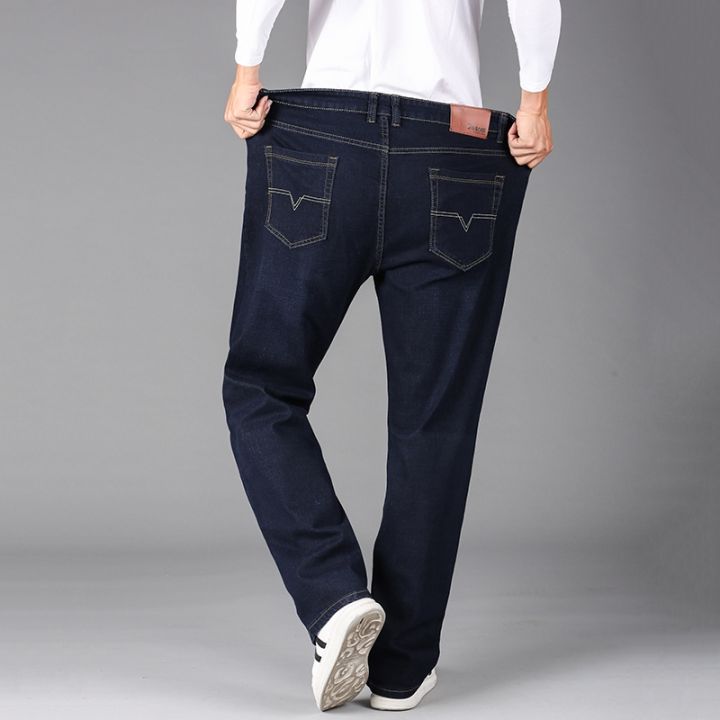 ขนาด-28-50-กางเกงยีนส์-กางเกงยีนส์ไซส์ใหญ่-กางเกงยีนส์คนอ้วน-กางเกงผู้ชายตัวใหญ่-เนื้อผ้าหนา-ไม่ขาดง่าย-งานคุณภาพ
