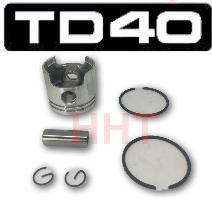 TD40 Piston assembly Piston Ring Grass Cutter Brush Cutter 2 Stroke