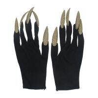 1Pair Props Claw Gloves Wrist Theme Witch