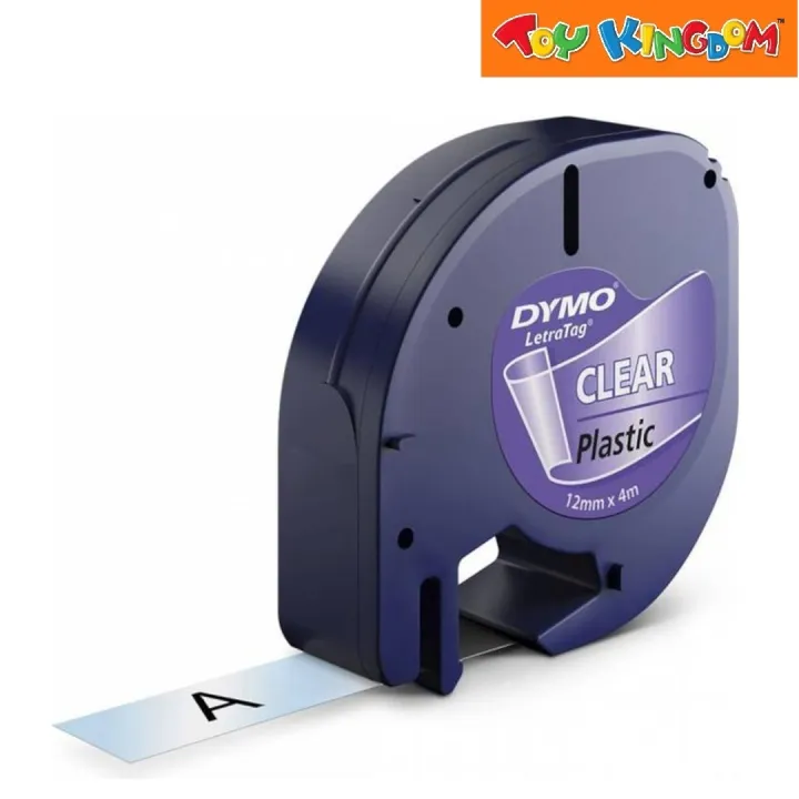 Dymo Letra Tag Clear Plastic Label Lazada PH