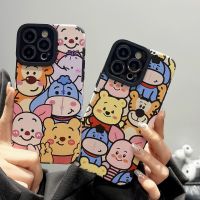 Cartoon Cute Animal Silicone Soft Phone Case For iPhone 14 13 15 16 12 11 Pro Max XS XR X 8 7 Plus + SE 2020 Shockproof Phone Casing Cover With Full Cover Lens Camera Protection Hot Sale