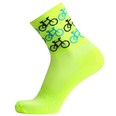 จักรยานขี่บนถนน2023 Bmambas ผู้ชายผู้หญิงขี่จักรยานกีฬาถุงเท้าถุงเท้าสำหรับทำกิจกรรมกลางแจ้งระบายอากาศ Mtb
