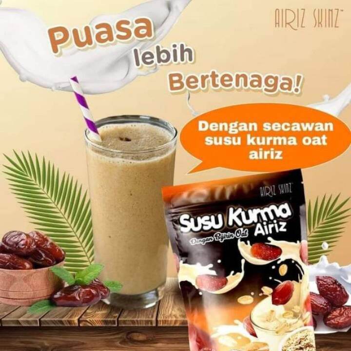 [kurma Segera] Susu Kurma Airiz Mengeyangkan Dan Menyelerakan Lazada