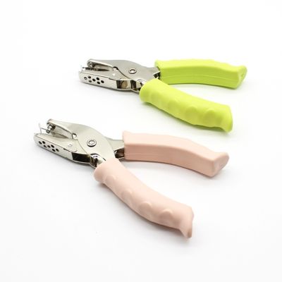 【CC】 Leather Handle Metal Hand-Held Hole Punch Puncher for and Punches Cleanly 3mm/6mm