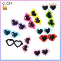 CBT 80Pcs สีสันสดใส ลูกปัดแว่นกันแดด เรซิน เครื่องรางหลังแบน ฤดูร้อนฤดูร้อนฤดูร้อน ปุ่มแว่นกันแดดการ์ตูน สมุดเก็บภาพ