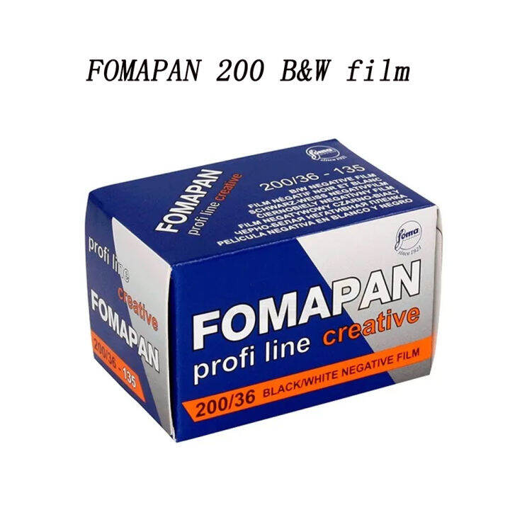 Fomapan 200 Creative 35mm B&W Film [36 Exp] Black and White negative ...