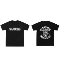 ราคาถูก【ใหม่】Sons Of Anarchy SAMCRO พิมพ์สองด้านเสื้อ T Streetwear ผู้ชาย Womnen Harajuku ออกแบบแบรนด์ Tees Tops ฤดูร้อนใหม่หลวS-5XL