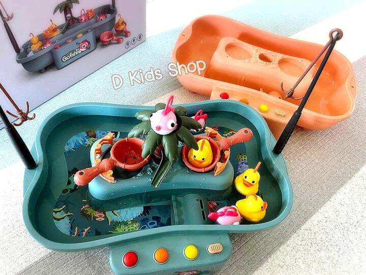 go-go-fishing-fishing-game-board-play-set-ของเล่นตกปลา-ตกเป็ด-ตกปลา-น่ารักมากๆ-เกรดพรีเมี่ยม