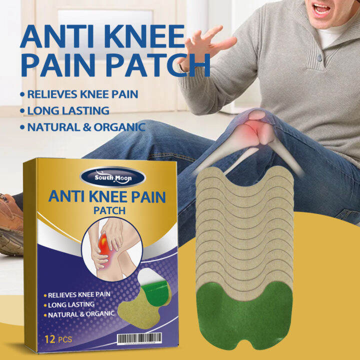 BFdikou 12PCS antiknee pain paste relieves knee joint strain