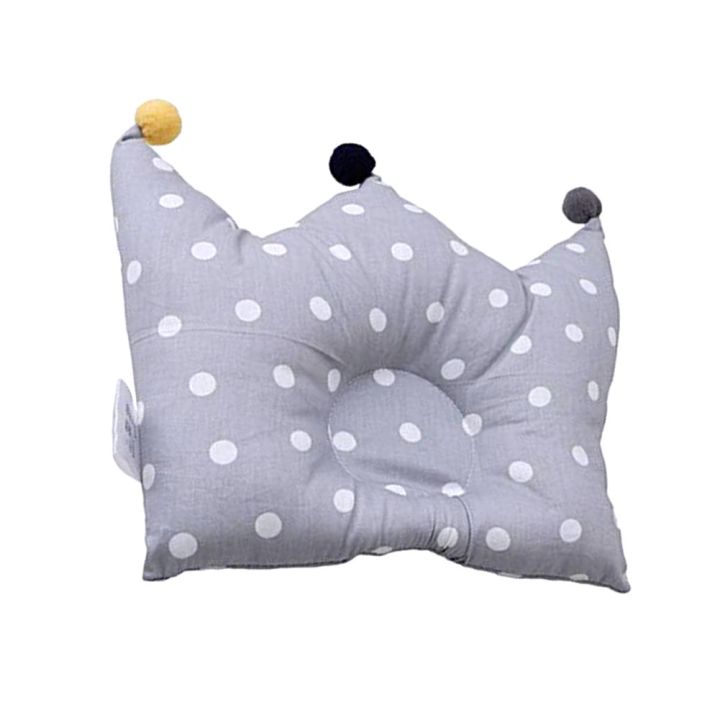 newborn-baby-pillow-cute-cartoon-crown-with-pom-pom-baby-forming-pillow