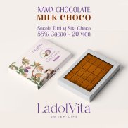 Nama Chocolate Milk Choco - Socola Tươi LadolVita Vị Sữa Tươi - Hộp 20