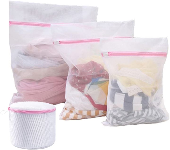 4pcs/set Lingerie Bra Protector Laundry Wash Bag