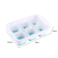 【cw】 6 Grids Silicone Tray for Whiskey Bar Gadgets Tools 【hot】