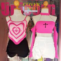 ?coverstreet?พร้อมส่งจากไทย ชุดเต้น​cover​ เต้นเกาหลี เต้นสตรีท​ Y2K สายฝอ เต้นblackpink