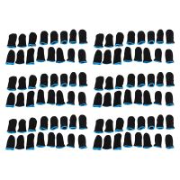 18-Pin Carbon Fiber Finger Sleeves for PUBG Mobile Games Press Screen Finger Sleeves(96 Pcs)