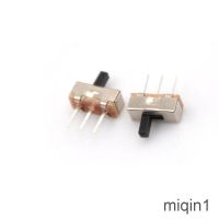 [MQ1my] 30Pcs 2Position 4mm SPDT 1P2T 3 Pin PCB Panel Vertical Slide Switch New