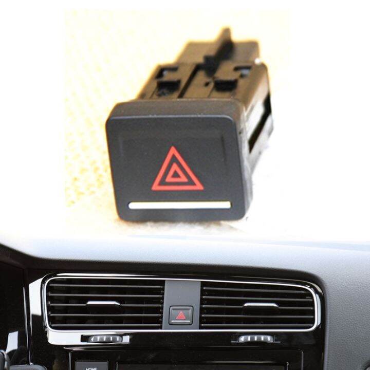 Car interior Hazard Light Switch Button Double Flash Warning Emergency