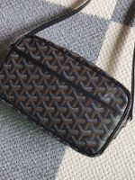 GOYARD กระเป๋าคาดตัวแบบคลาสสิคย้อนยุคสำหรับผู้หญิงดีไซน์เฉพาะกลุ่มกระเป๋าโทรศัพท์มือถือความจุมากหนังแท้แบรนด์อินเทรนด์กระเป๋าสี่เหลี่ยมขนาดเล็กสำหรับผู้ชาย