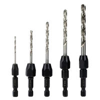 ดอกสว่านเคาเตอร์ซิงค์23.2456Mm 14 Shank Quick Chuck Countersink Drill Bit Set Wood Hole Cutter