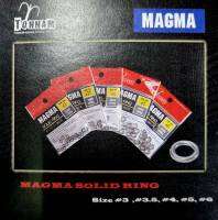 โซริดริงต้นน้ำ Magma Solid Ring ผลิตจากแสตนเลสสตีล สีเงิน