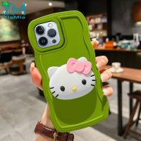 YiaMia เคสโทรศัพท์สำหรับ Huawei Y9นายก2019โนวา3i โนวา4E Nova 5T Nova 7 SE Honor 8X น่ารักสวัสดีตุ๊กตาแมวเหมียวเคสมือจับสำหรับโทรศัพท์มือถือเคสโทรศัพท์ขอบลอนฝาครอบโทรศัพท์ TPU ซิลิโคนนิ่ม