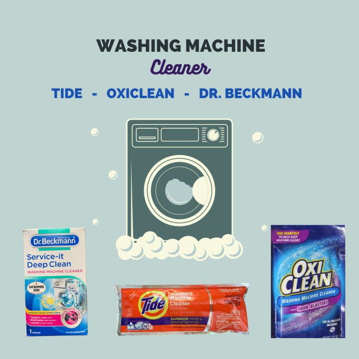 Washing Machine Cleaner Tide Oxiclean Dr. Beckmann Lazada PH