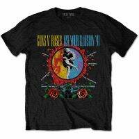 Hot sale N Roses band graphic Mens 100% Cotton Round Neck Short Sleeve T-Shirt  Adult clothes