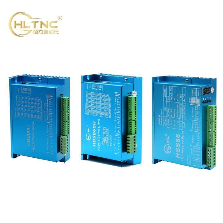 Hltnc Hbs86 H Hbs860h Hss86 Hybrid Servo Driver Nema34 Closed Loop Encoder Stepper Motor