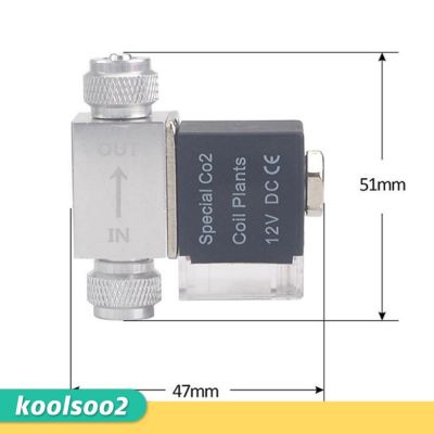 ✨พร้อมสต็อก✨ วาล์วแม่เหล็กไฟฟ้า solenoid วาล์วสําหรับตู้ปลา