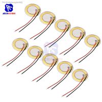 ❍♕﹊ diymore 10PCS/Lot 27mm Piezo Discs Buzzer Acoustic Pickup Transducer Microphone Trigger Buzzer CBG Guitar