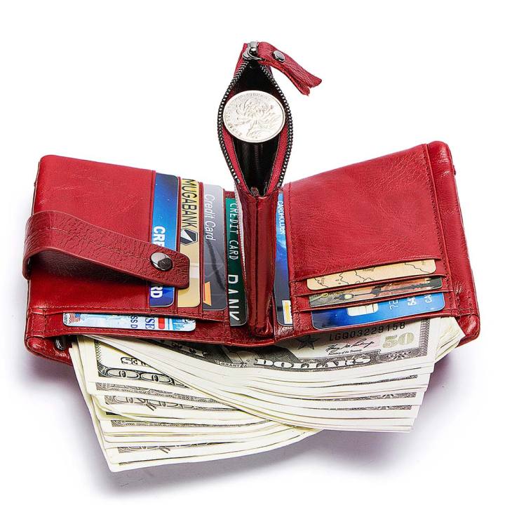 humerpaul-กระเป๋าสตางค์หนังแท้แฟชั่นผู้ชายกระเป๋าใส่เหรียญกระเป๋าเงินใส่บัตรขนาดเล็กกระเป๋าใส่เอกสารของบุรุษ-walet-สำหรับเพื่อนกระเป๋าเงิน