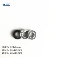 【CW】☋☑❇  689RS 685RS 684RS ABEC-1( 10PCS)  9x17x5 mm Miniature Bearings 618/9RS Z2V1 Quality685 2RS 684 689