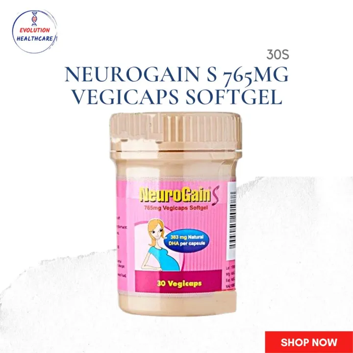 NEUROGAIN S 765MG VEGICAPS SOFTGEL 30S | Lazada