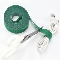 Velcro Straps cable ties Power Wire Loop Tape Nylon Straps Fastener Reusable Magic Tape 1/1.5/2cm X 5m Cable Management